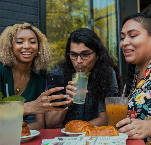 An input form and bank card